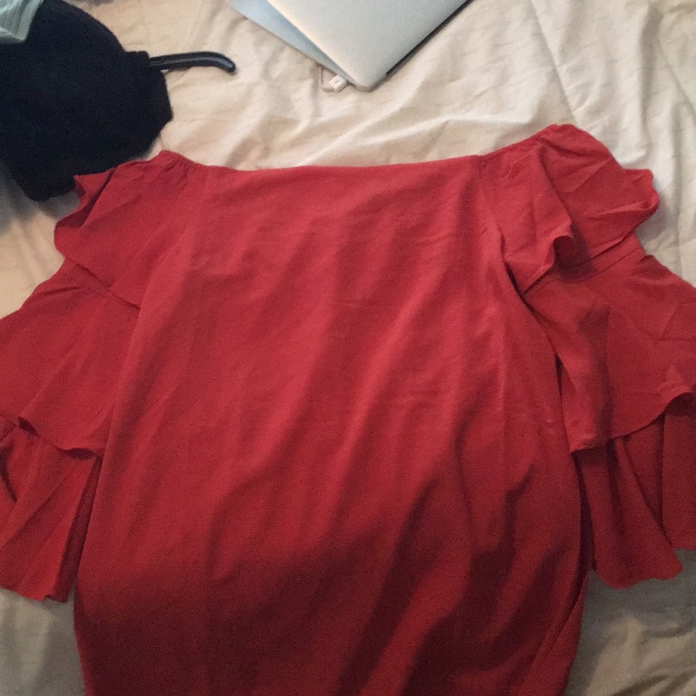 Off the shoulder dress